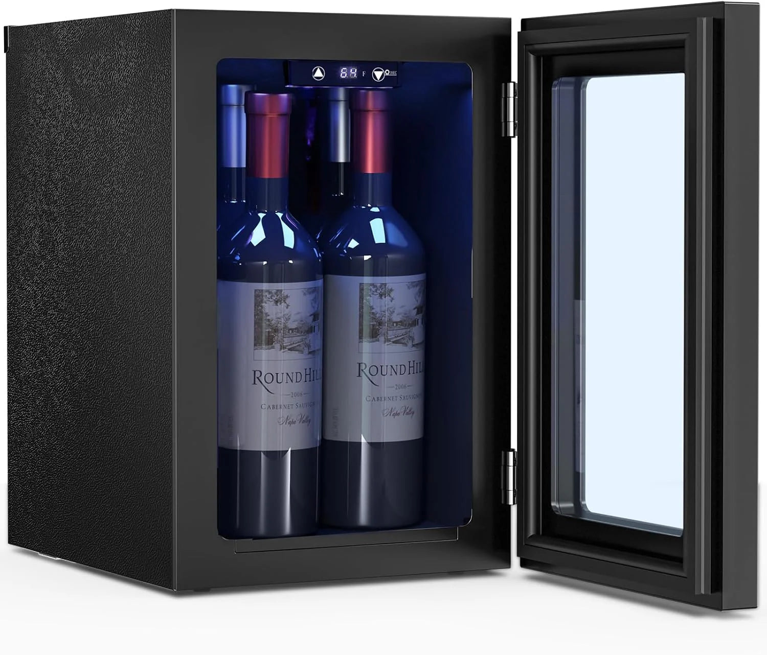 Antarctic Star 26 Bottle 130 Can Wine Cooler Cabinet Beverage Refrigerator Mini Wine Cellar
