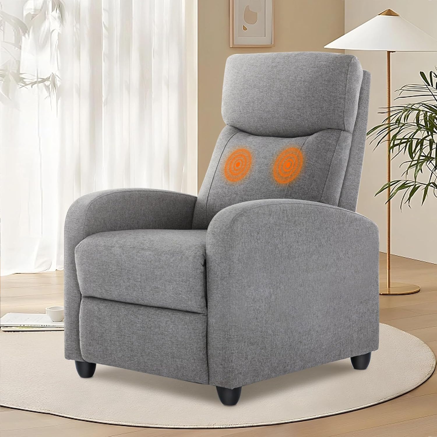 Adult recliner living room massage recliner adjustable home theater chair single sofa