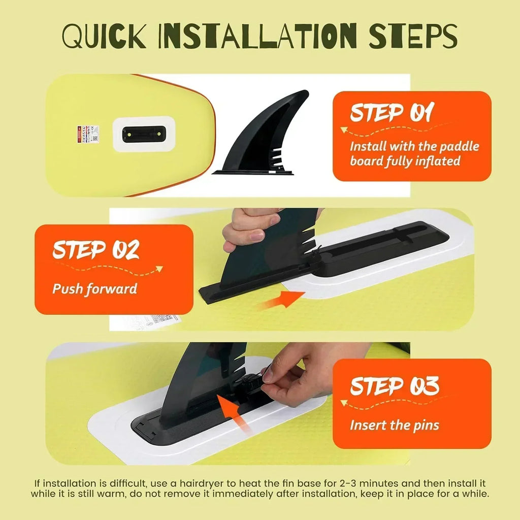 FunWater Inflatable Stand Up Paddle Board Premium SUP Paddle Accessories EVA Deck