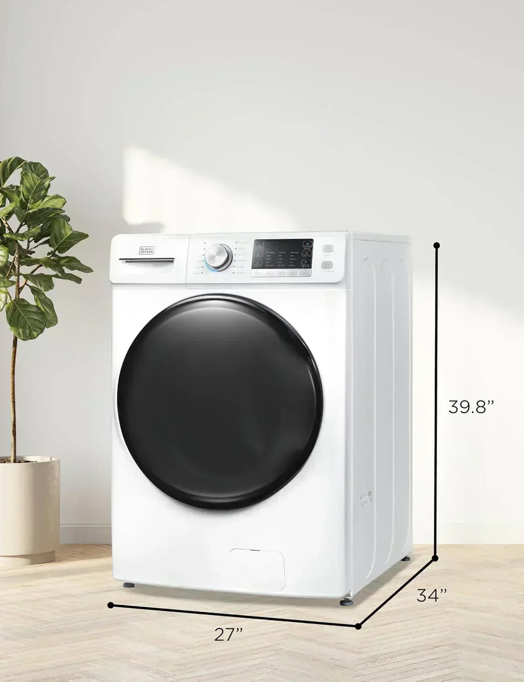 Portable Washer 6.6 lb. Capacity Washing Machine for Homes & Apartments 5 Wash Cycles